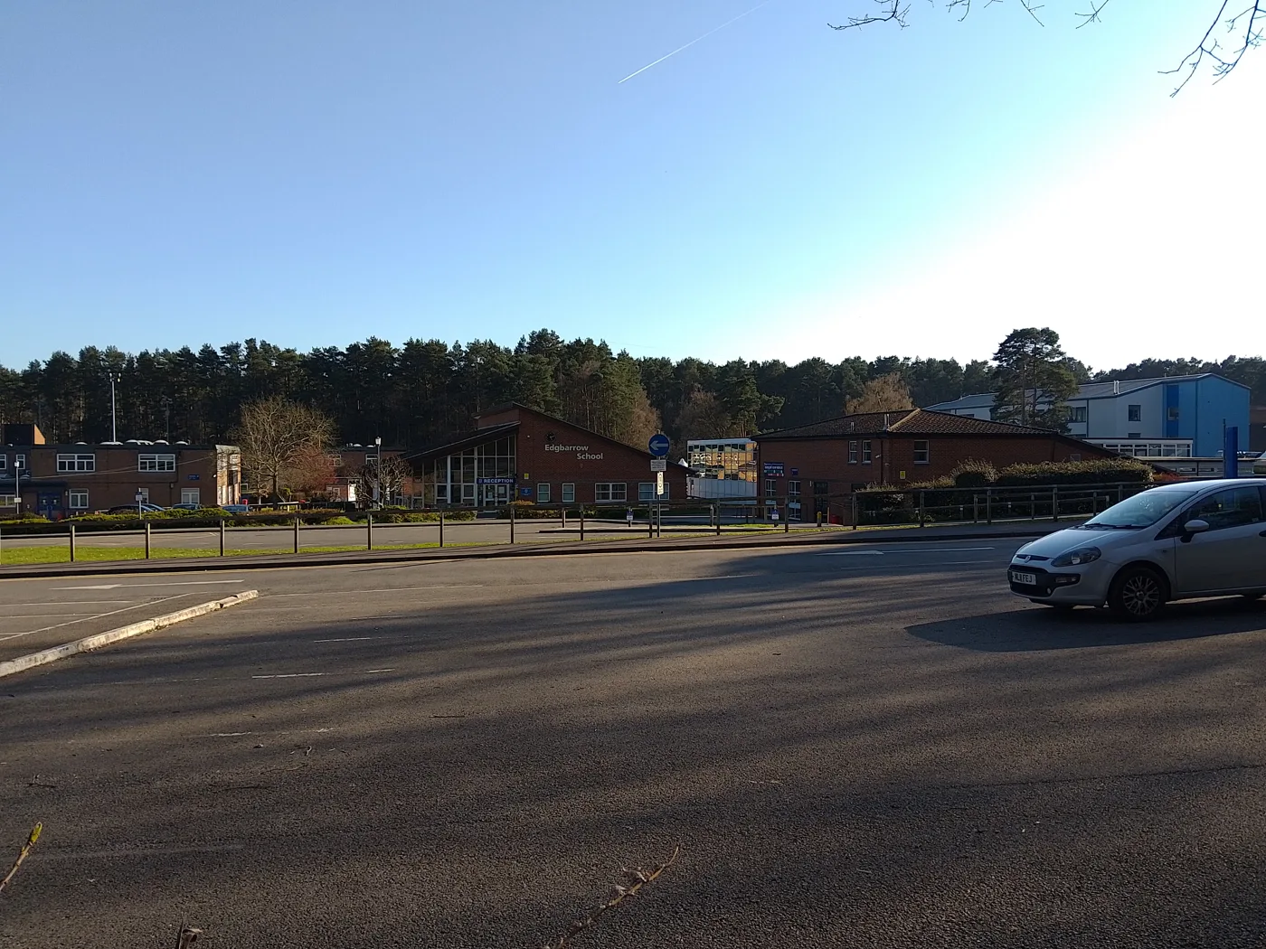 Edgbarrow School in Crowthorne, one of three Bracknell Forest sixth forms to publish its own 2026 results figures. The photo does not show results day.