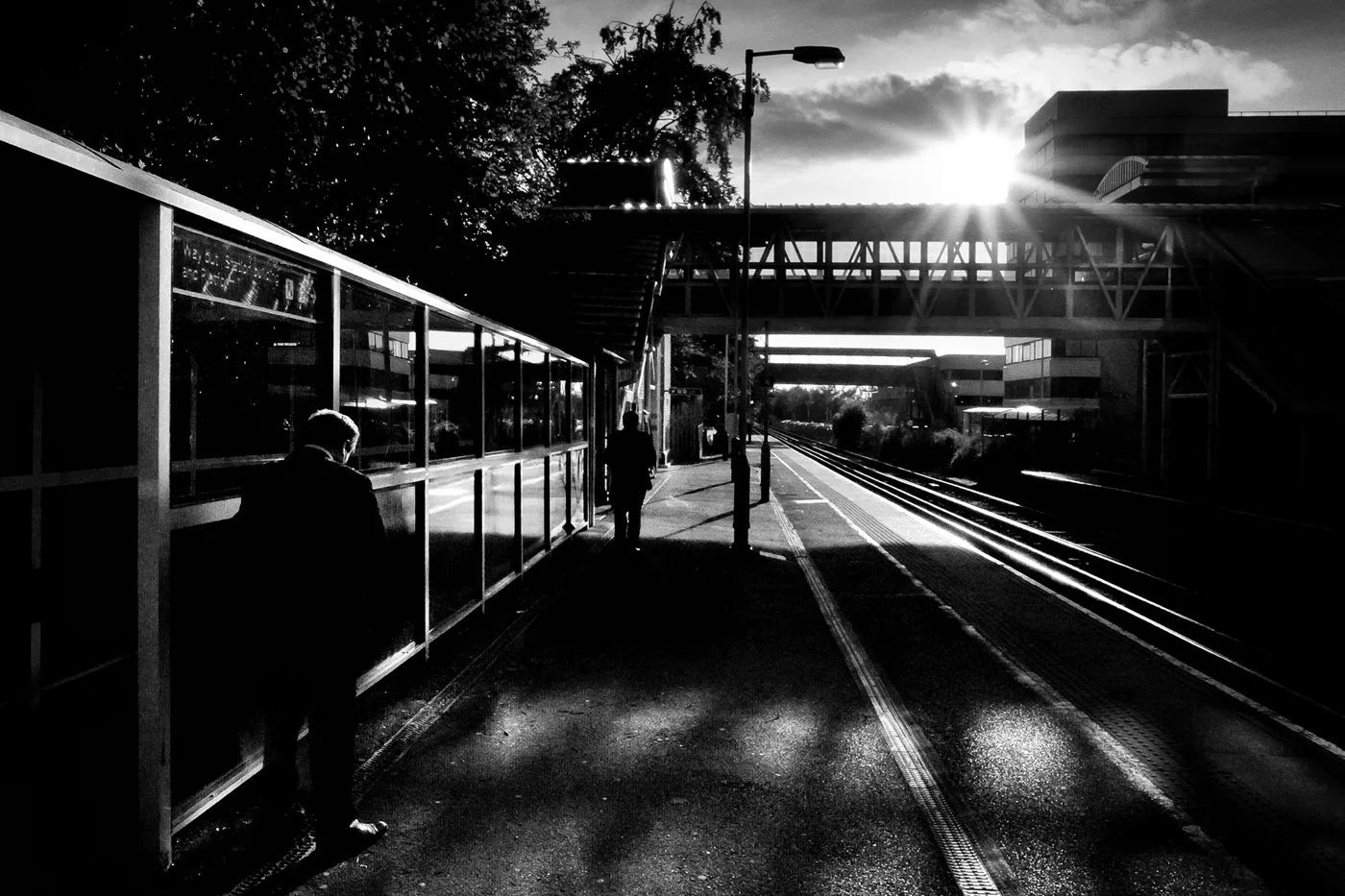 Bracknell station, on South Western Railway's Reading to Waterloo line. Last year the London end of that line was shut for engineering work from 27 December