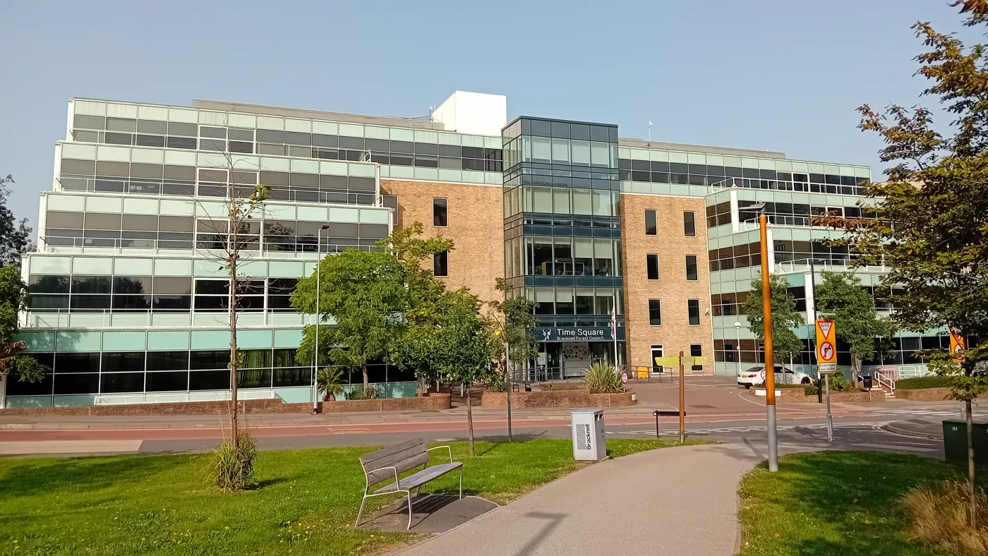Time Square on Market Street, Bracknell Forest Council's offices. The council is writing its next five-year dementia strategy and is asking residents and carers to respond by 18 September.
