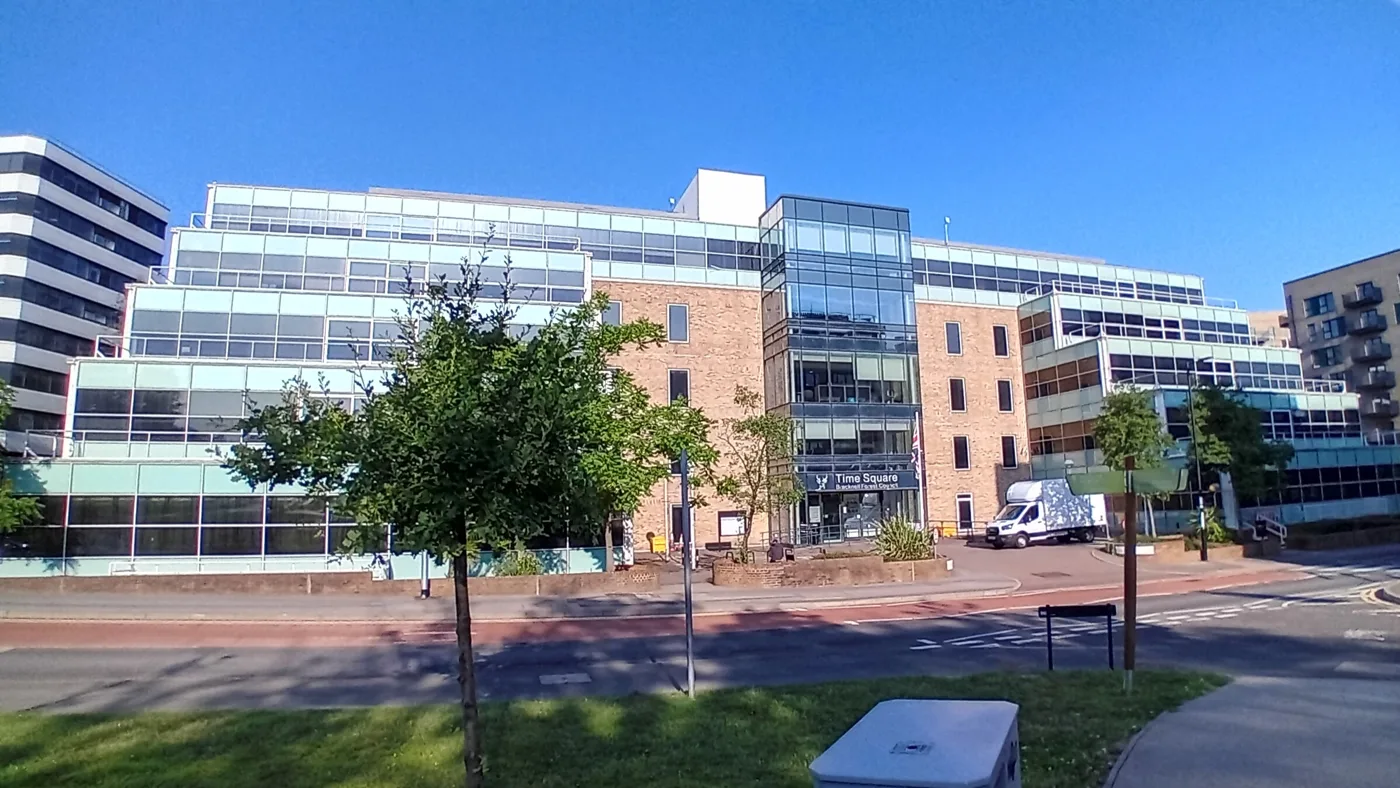 Time Square, Market Street, the council's headquarters and the venue for Wednesday's meeting
