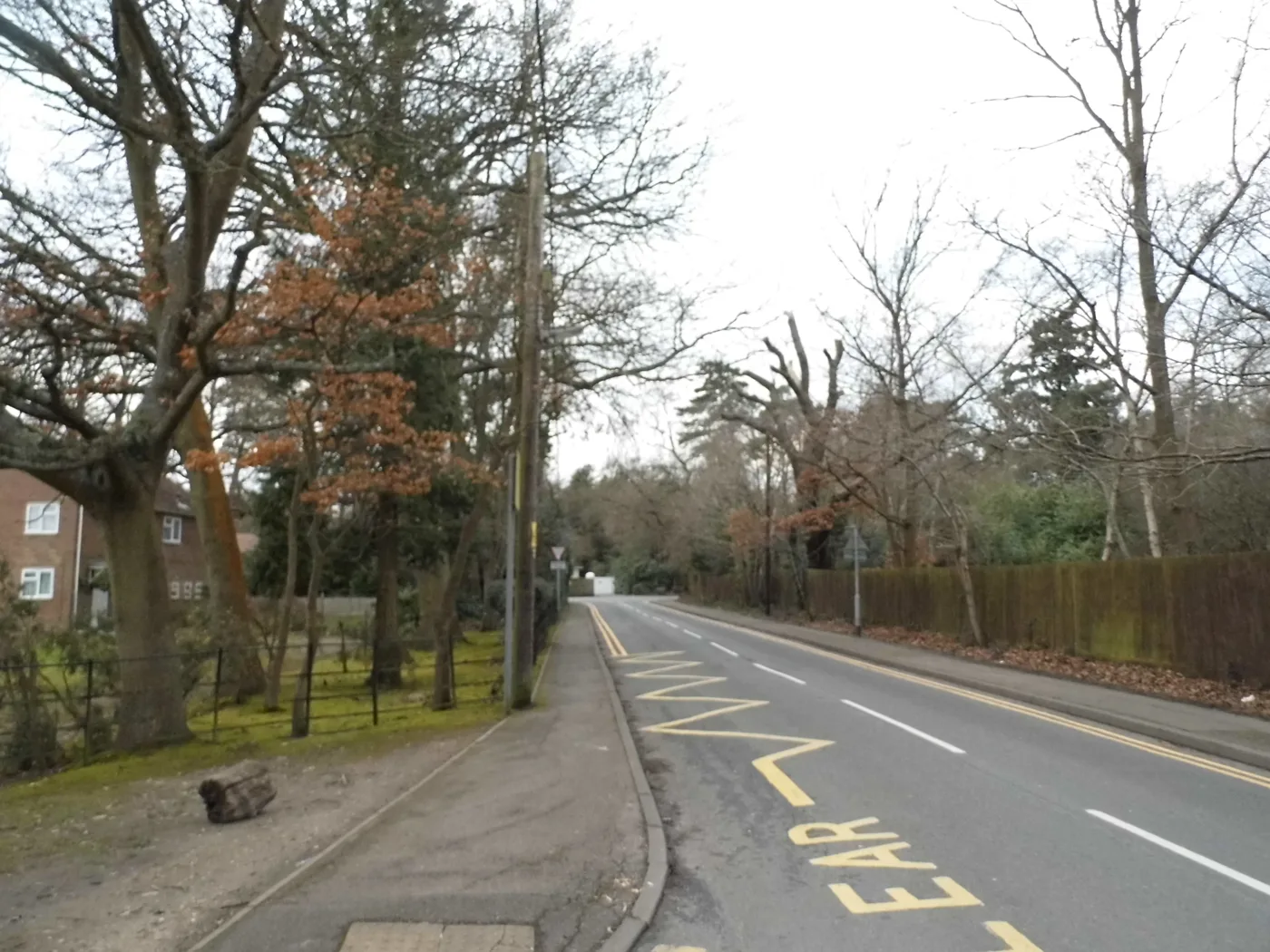 Charters Road, beside Charters School in Sunningdale
