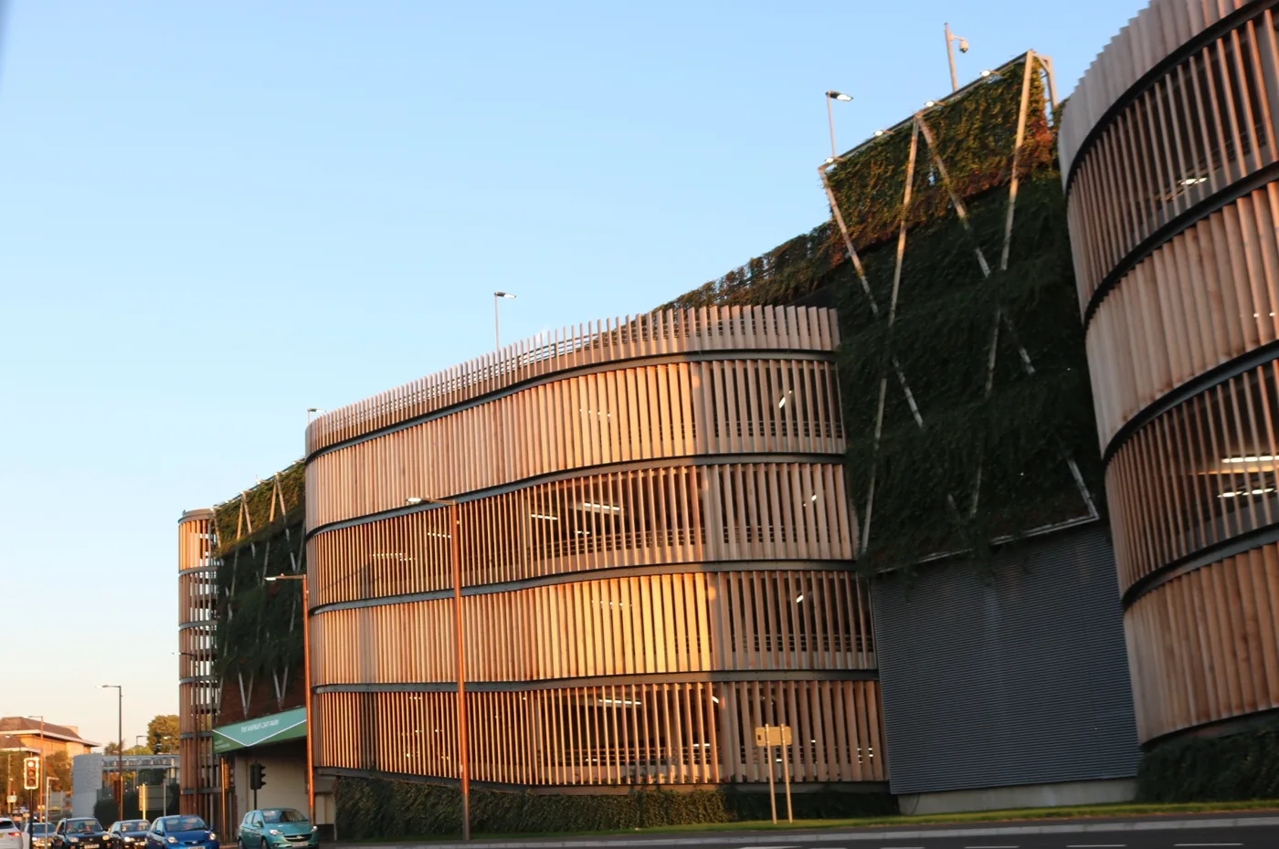 The Avenue multi-storey on Millennium Way, the largest car park in Bracknell town centre with 1,194 spaces.